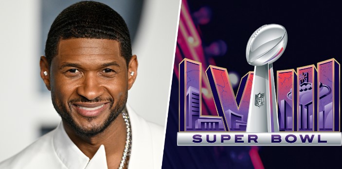 Usher Announced as Headliner for Super Bowl LVIII Halftime Show